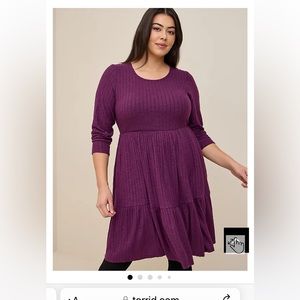 Bnwt sweater skater dress size 4